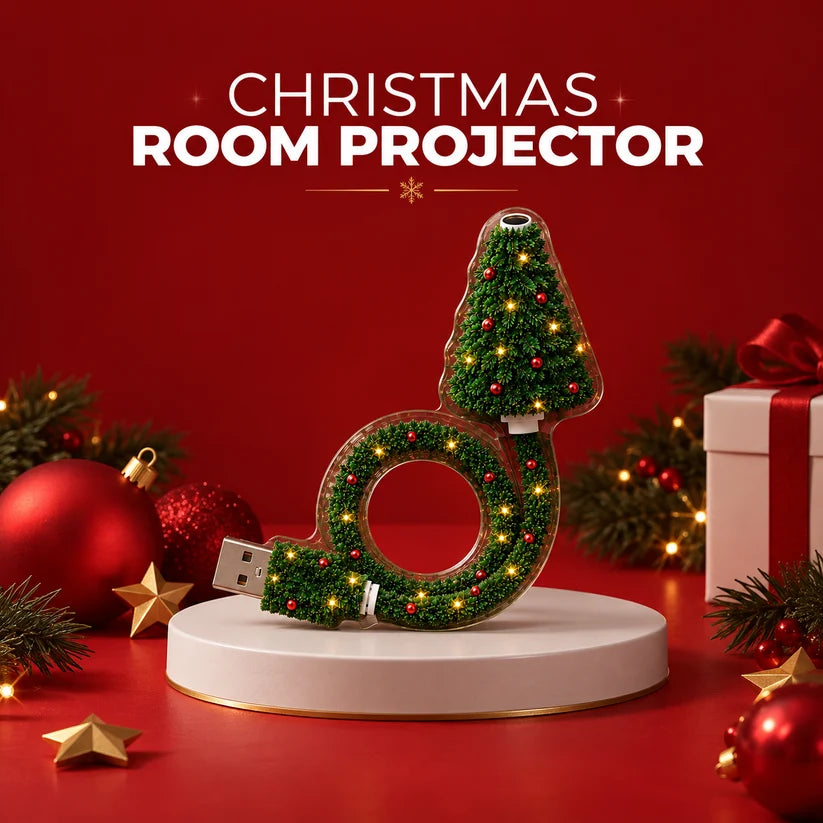 Zervense Holiday Glow Room Projector