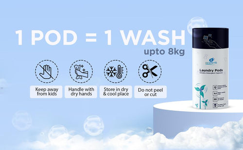 3-in-1 Laundry Pods | Stain Remover & Fabric Softener